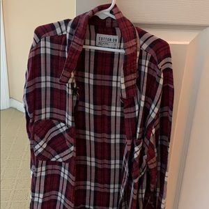 long cotton on flannel